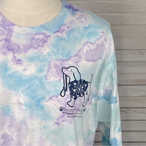 SOUTHERN PUPPY LIFE Tie Dye Long Sleeve
Tee-Large - Picture 3 of 4